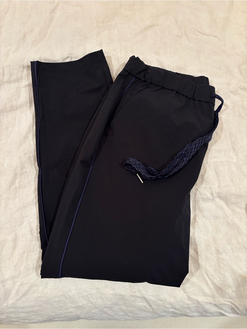 Maeve by Anthro Black Drawstring Track Pants